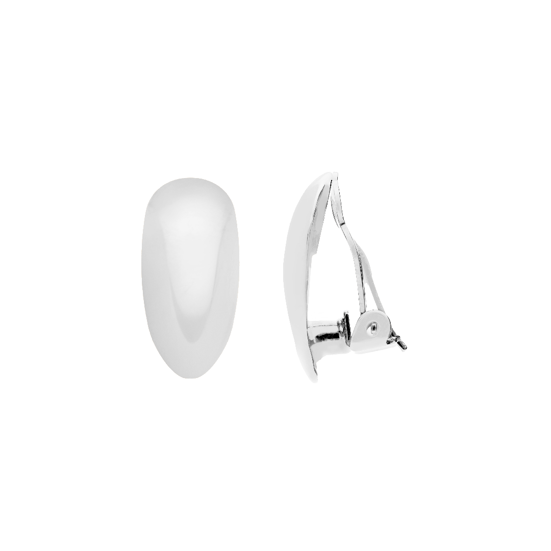 CLIP-ON Shiny Rhodium