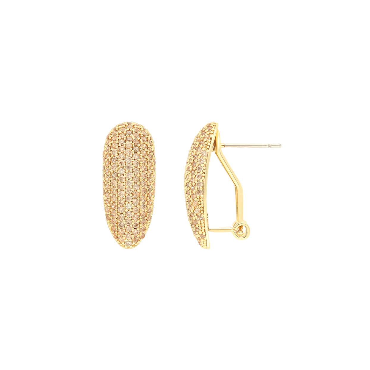 Gold Champagne zirconia