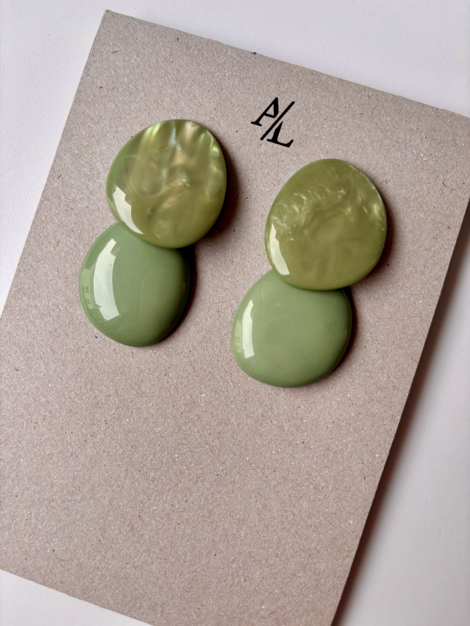 Pauline Earrings - Jade