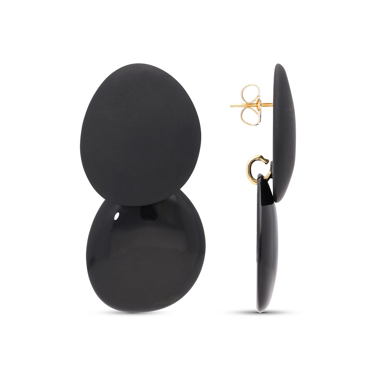 Pauline Earrings_Noir Velvet_1